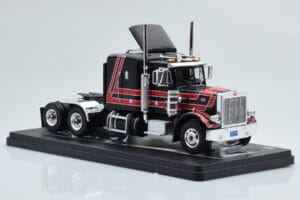 Peterbilt 359 Nero Rosso IXO 1:43 TR158 Pressofusione — immagine 3 di 4