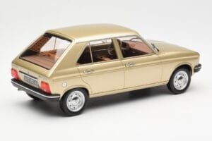 Peugeot 104 GR Beige Metallizzato Norev 1:18 184904 Pressofusione — immagine 2 di 6