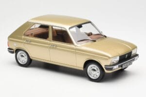 Peugeot 104 GR Beige Metallizzato Norev 1:18 184904 Pressofusione — immagine 4 di 6