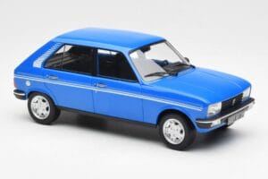 Peugeot 104 S Ibis Blu Norev 1:18 184903 Pressofusione — immagine 4 di 6