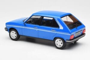 Peugeot 104 S Ibis Blu Norev 1:18 184903 Pressofusione — immagine 5 di 6