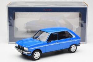 Peugeot 104 S Ibis Blu Norev 1:18 184903 Pressofusione — immagine 6 di 6