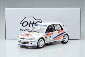 Peugeot 106 Maxi Rally D'Antibes 2000 Otto 1:18 OT947 Resina — immagine 6 di 6