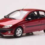 Peugeot 206 S16 Rosso Otto 1:18