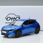 Peugeot 208 GT Line Blu Otto 1:18 OT392 Resina - image 6 of 6