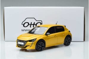 Peugeot 208 GT Line Giallo Otto 1:18 OT930 Resina — immagine 6 di 6