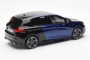 Peugeot 308 GTI Magnetic Blu Nero Otto 1:18 OT922 Resina — immagine 2 di 6
