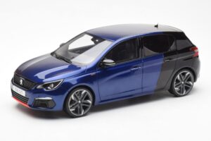 Peugeot 308 GTI Magnetic Blu Nero Otto 1:18 OT922