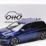 Peugeot 308 GTI Magnetic Blu Nero Otto 1:18 OT922 - image 6 of 6