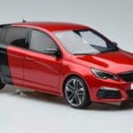 Peugeot 308 T9 GTI Rosso Otto 1:18 OT368 Resina - image 4 of 6