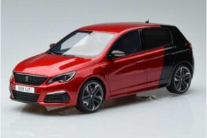 Peugeot 308 T9 GTI Rosso Otto 1:18 OT368 Resina