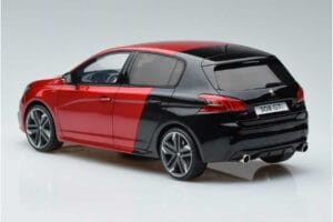 Peugeot 308 T9 GTI Rosso Otto 1:18 OT368 Resina — immagine 5 di 6