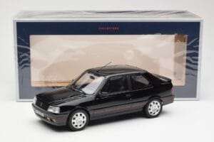Peugeot 309 GTi Nero Norev 1:18 184885 Pressofusione — immagine 6 di 6