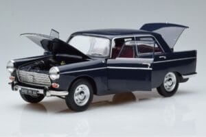 Peugeot 404 Blu Norev 1:18 184836 Pressofusione — immagine 2 di 7
