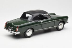 Peugeot 404 Cabriolet Antique Green Edizione Limitata Norev 1:18 184829 Pressofusione — immagine 3 di 8