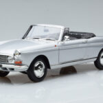 Peugeot 404 Cabriolet Argento Norev 1:18