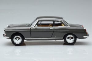 Peugeot 404 Coupe Graphite Grigio Norev 1:18 184834 Pressofusione — immagine 4 di 7