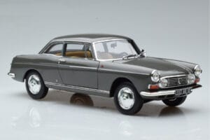 Peugeot 404 Coupe Graphite Grigio Norev 1:18 184834 Pressofusione — immagine 5 di 7