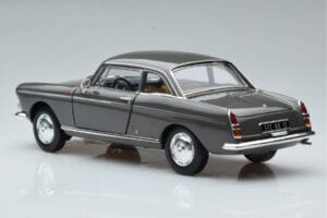 Peugeot 404 Coupe Graphite Grigio Norev 1:18 184834 Pressofusione — immagine 6 di 7