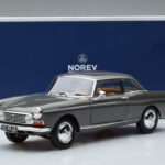 Peugeot 404 Coupe Graphite Grigio Norev 1:18 - image 7 of 7