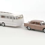 Peugeot 404 Con Roulotte Henon Norev 1:18 184837 Pressofusione