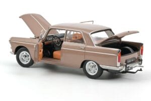 Peugeot 404 Con Roulotte Henon Norev 1:18 184837 Pressofusione — immagine 3 di 7