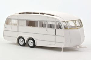 Peugeot 404 Con Roulotte Henon Norev 1:18 184837 Pressofusione — immagine 4 di 7