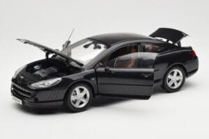 Peugeot 407 Coupé Nero Norev 1:18 184752 Pressofusione — immagine 2 di 8