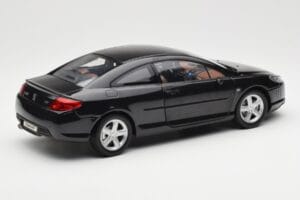 Peugeot 407 Coupé Nero Norev 1:18 184752 Pressofusione — immagine 3 di 8