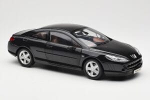Peugeot 407 Coupé Nero Norev 1:18 184752 Pressofusione — immagine 6 di 8