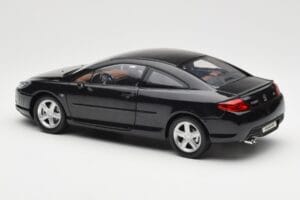 Peugeot 407 Coupé Nero Norev 1:18 184752 Pressofusione — immagine 7 di 8