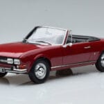 Peugeot 504 Cabriolet Rosso Norev 1:18