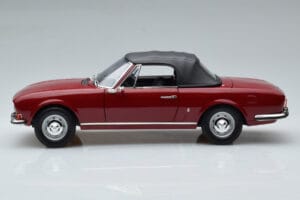 Peugeot 504 Cabriolet Rosso Norev 1:18 184818 Pressofusione — immagine 4 di 8