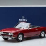 Peugeot 504 Cabriolet Rosso Norev 1:18 - image 8 of 8