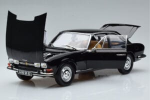 Peugeot 504 Coupe Nero Norev 1:18 184816 Pressofusione — immagine 2 di 7