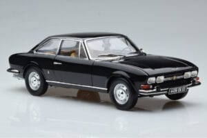 Peugeot 504 Coupe Nero Norev 1:18 184816 Pressofusione — immagine 5 di 7
