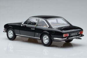 Peugeot 504 Coupe Nero Norev 1:18 184816 Pressofusione — immagine 6 di 7