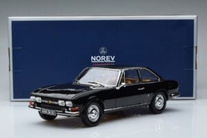 Peugeot 504 Coupe Nero Norev 1:18 184816 Pressofusione — immagine 7 di 7
