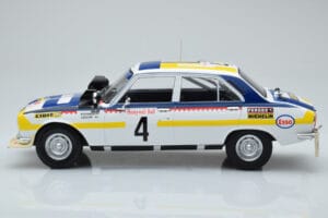 Peugeot 504 Ti #4 T. Makinen / H. Liddon Rally Morocco 1975 IXO 1:18 18RMC044B Pressofusione — immagine 3 di 6