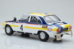 Peugeot 504 Ti #4 T. Makinen / H. Liddon Rally Morocco 1975 IXO 1:18 18RMC044B Pressofusione — immagine 5 di 6