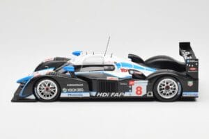 Peugeot 908 HDI FAP LMP1 #8 M. Lamy / S. Sarrazin / A. Wurz 5th Place 24 Hours of Le Mans 2008 Minichamps 1:18 150081208 Pres — immagine 3 di 6