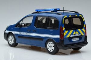 Peugeot Partner Gendarmerie Norev 1:18 184895 Pressofusione — immagine 5 di 6
