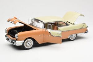 Pontiac Star Chief Hardtop Rosso Bianco Sun Star 1:18 5043 Pressofusione — immagine 2 di 8