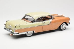 Pontiac Star Chief Hardtop Rosso Bianco Sun Star 1:18 5043 Pressofusione — immagine 3 di 8