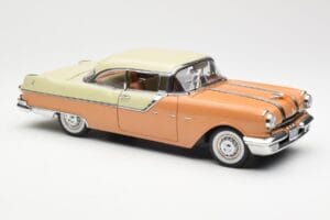 Pontiac Star Chief Hardtop Rosso Bianco Sun Star 1:18 5043 Pressofusione — immagine 6 di 8