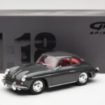 Porsche 356B 2000 GS Carrera 2 Grigio GT Spirit 1:18 GT793 - image 6 of 6