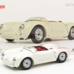 Porsche 550 Spyder Edizione 70 Anni Bianco Schuco 1:18 450033300 - image 8 of 8