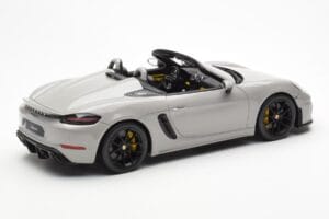 Porsche 718 Spyder Crayon Grigio GT Spirit 1:18 GT436 Resina — immagine 2 di 6