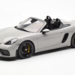 Porsche 718 Spyder Crayon Grigio GT Spirit 1:18 GT436