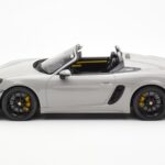 Porsche 718 Spyder Crayon Grigio GT Spirit 1:18 GT436 - image 3 of 6
